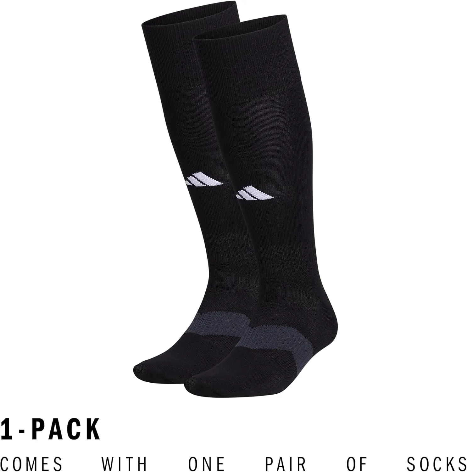 adidas Unisex Metro Soccer Socks for Men, Women, Youth, Boys and Girls, Team Sports