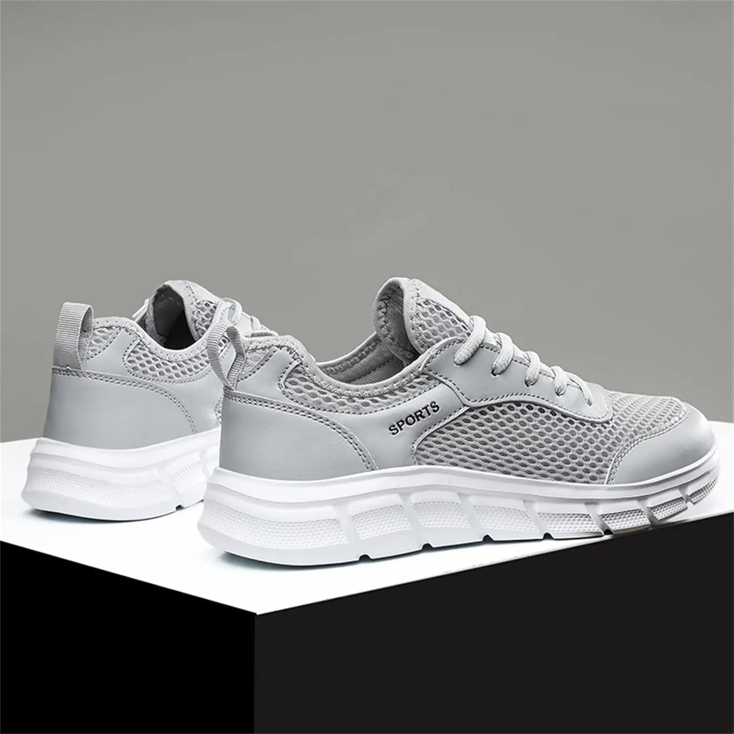 Arch Support Hiking Shoes for Men Lightweight Breathable Walking Shoe Gym Tennis Men's Comfortable Canvas Shoes