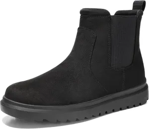 Bacia Women's Comfy Ankle Slip On Boots Fashion Suede Fall Chelsea Boot