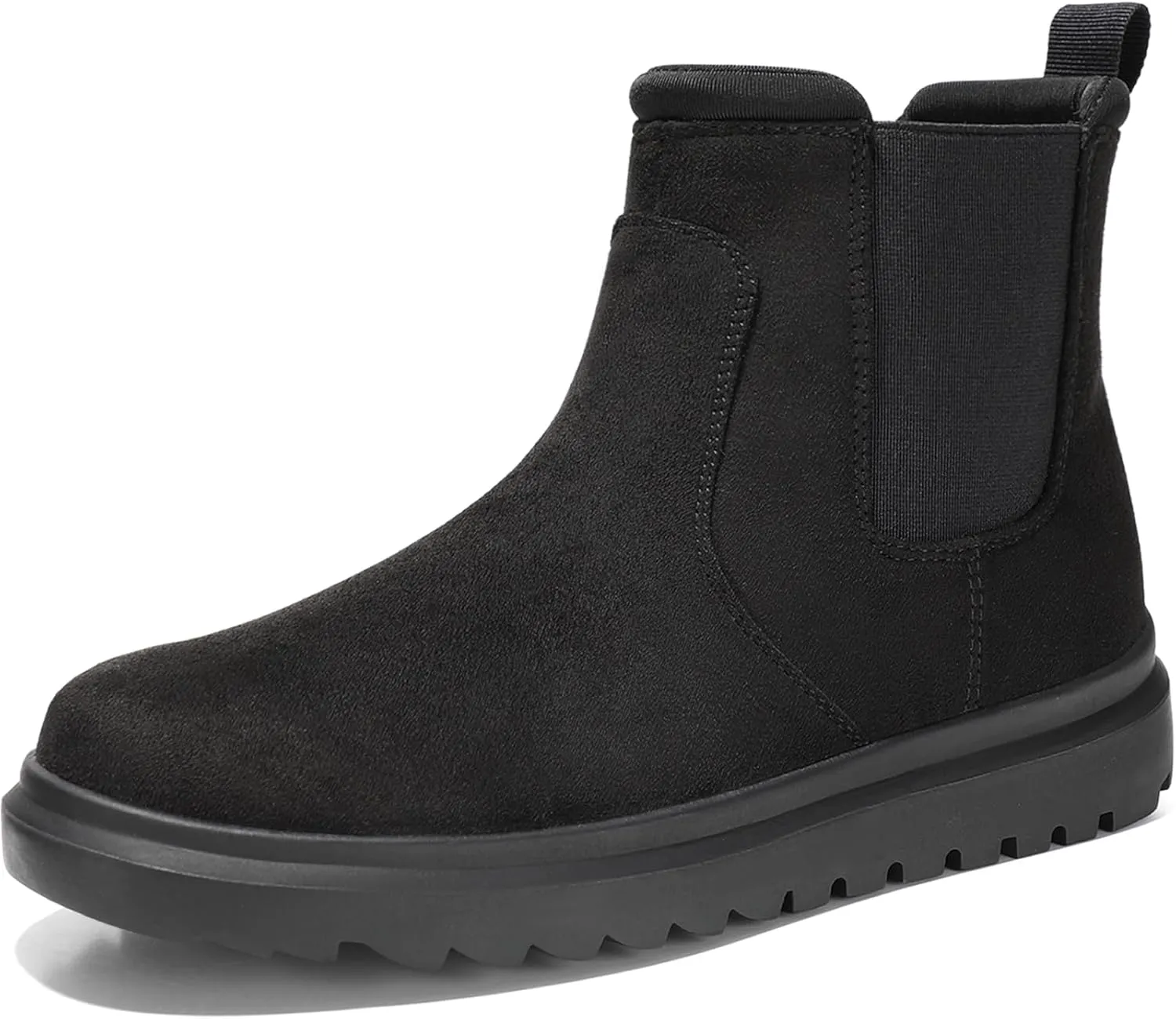 Bacia Women's Comfy Ankle Slip On Boots Fashion Suede Fall Chelsea Boot