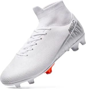 Boys Girls Soccer Cleats Kids Athletic Football Shoes Professional Training Sneakers