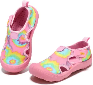 Boys Girls Water Shoes Quick-Dry Wide Toe Box Shoes Toddler Cute Beach Swim Pool Shoes(Toddler/Little Kid)