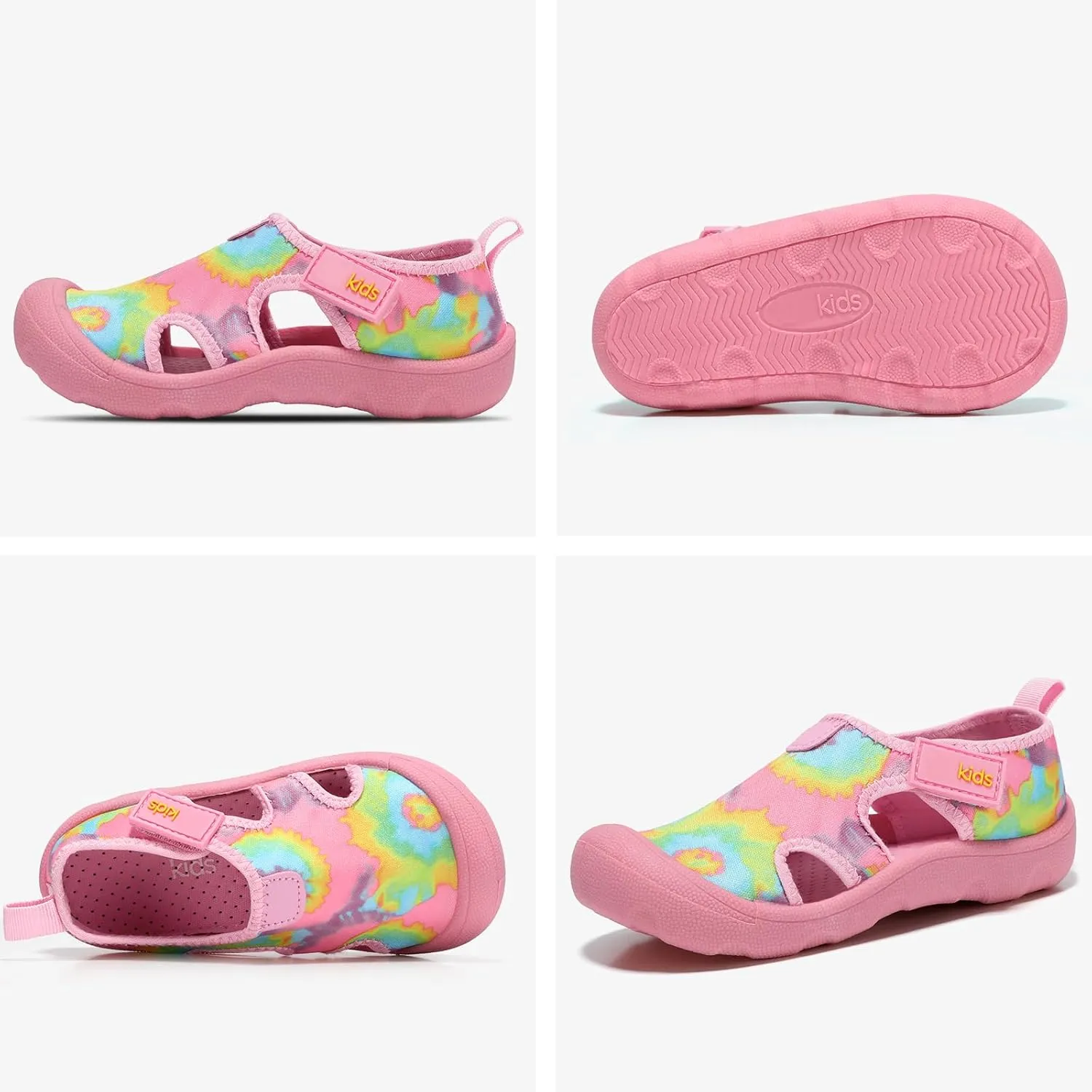 Boys Girls Water Shoes Quick-Dry Wide Toe Box Shoes Toddler Cute Beach Swim Pool Shoes(Toddler/Little Kid)