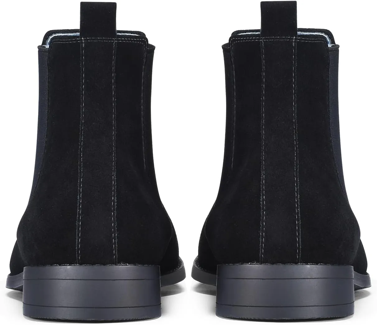 CGRRBW Men's Chelsea Boots Suede Leather Casual Boots for Men