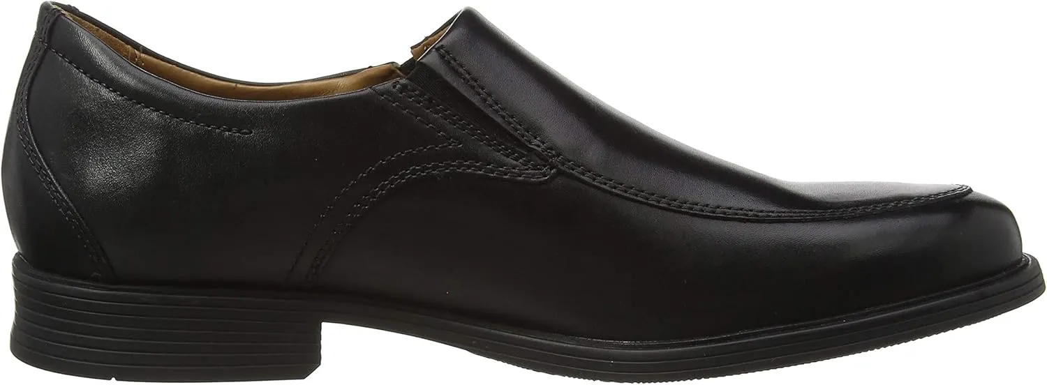 Clarks Mens Whiddon Step L:eather Leather Loafers