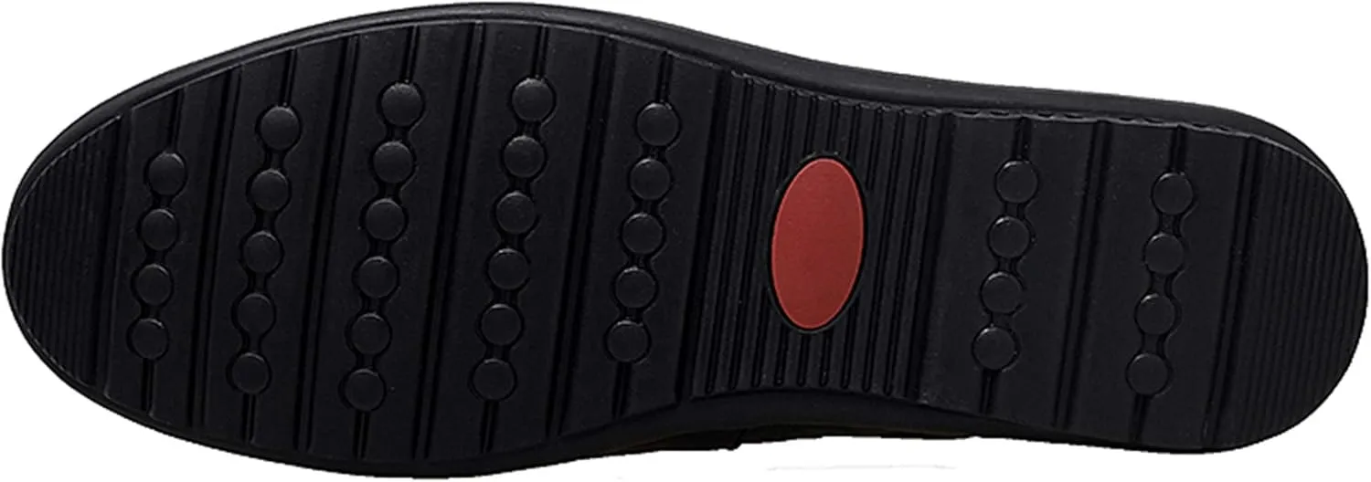 Go Tour Mens Casual Leather Fashion Slip-on Loafers Shoes