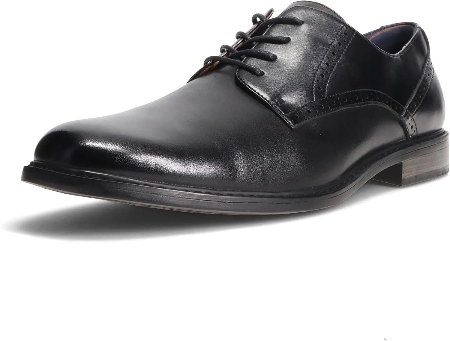 Gunnar and Troy Axel Mens Dress Shoes | Classic Brogue Oxford with Leather Uppers | Cushioned Dual-Density Footbed | Multi Color