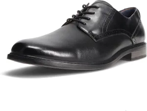 Gunnar and Troy Axel Mens Dress Shoes | Classic Brogue Oxford with Leather Uppers | Cushioned Dual-Density Footbed | Multi Color