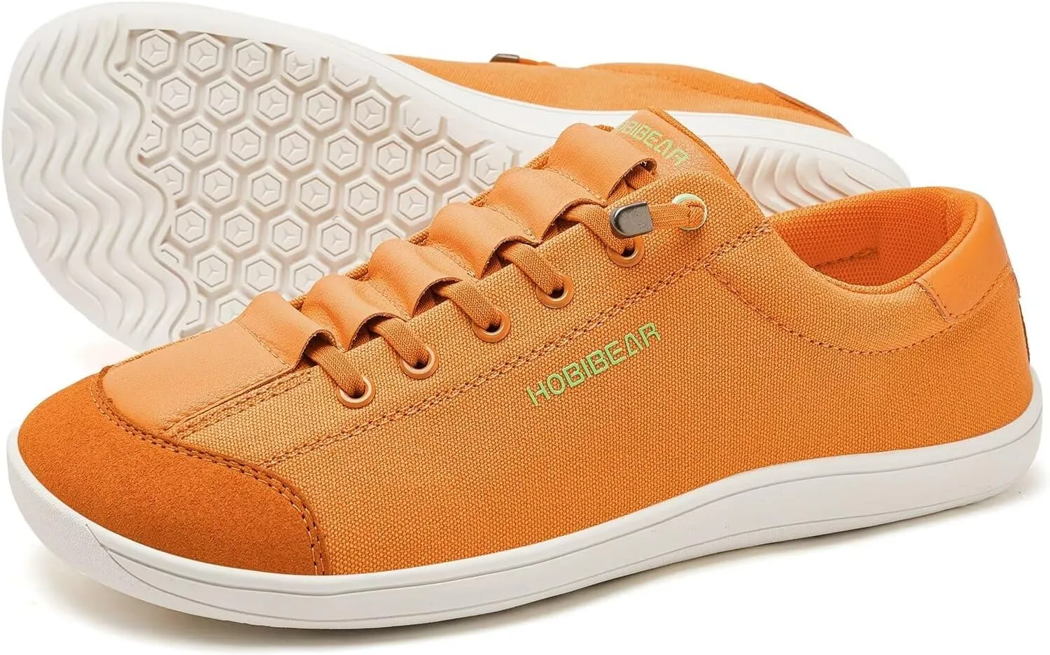 HOBIBEAR Barefoot Minimalist Shoes Womens Mens | Zero Drop | Wide Width Canvas Slip-on Shoes
