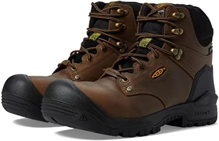 KEEN Utility Men's Independence 6" Leather Waterproof Composite Toe Work Boot