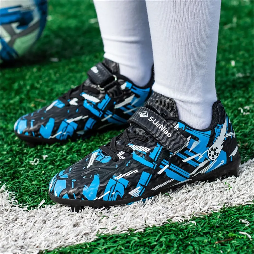 Kids Soccer Shoes Boys Football Cleats Professional Athletic Outdoor Trainning Football Shoes Youth Girl Turf Soccer Cleats