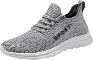 Lightweight Arch Support Sneakers for Men Business Mesh Breathable Walking Shoe Men's Arch Support Insole Shoes