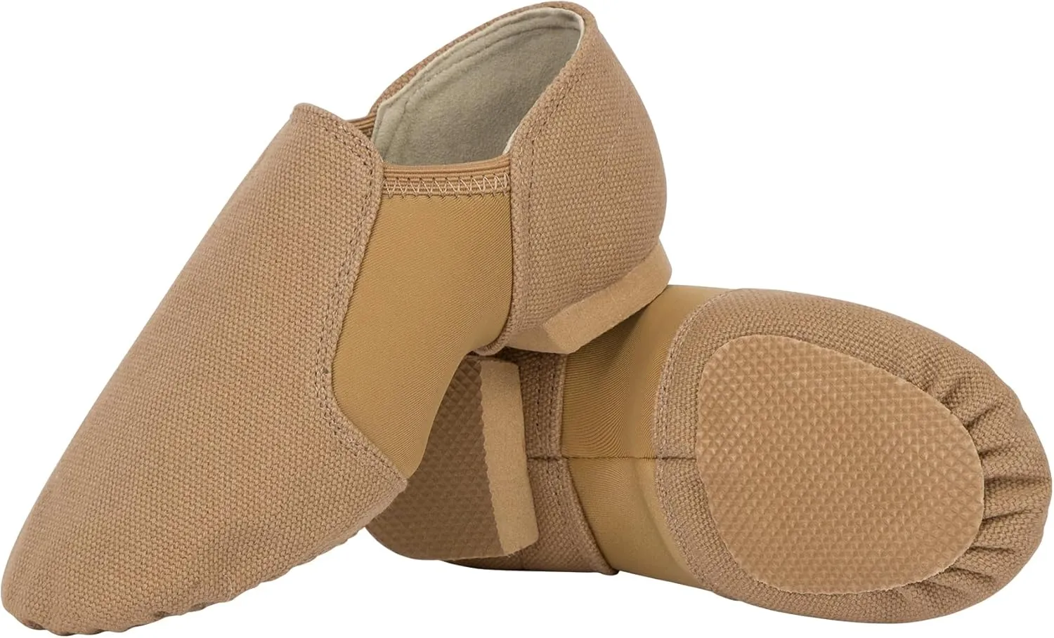 Linodes Unisex Canvas Jazz Shoe Slip On for Girls and Boys (Toddler/Little Kid/Big Kid)