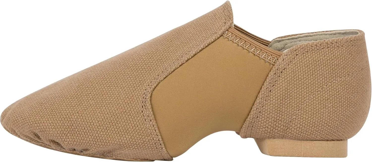 Linodes Unisex Canvas Jazz Shoe Slip On for Girls and Boys (Toddler/Little Kid/Big Kid)