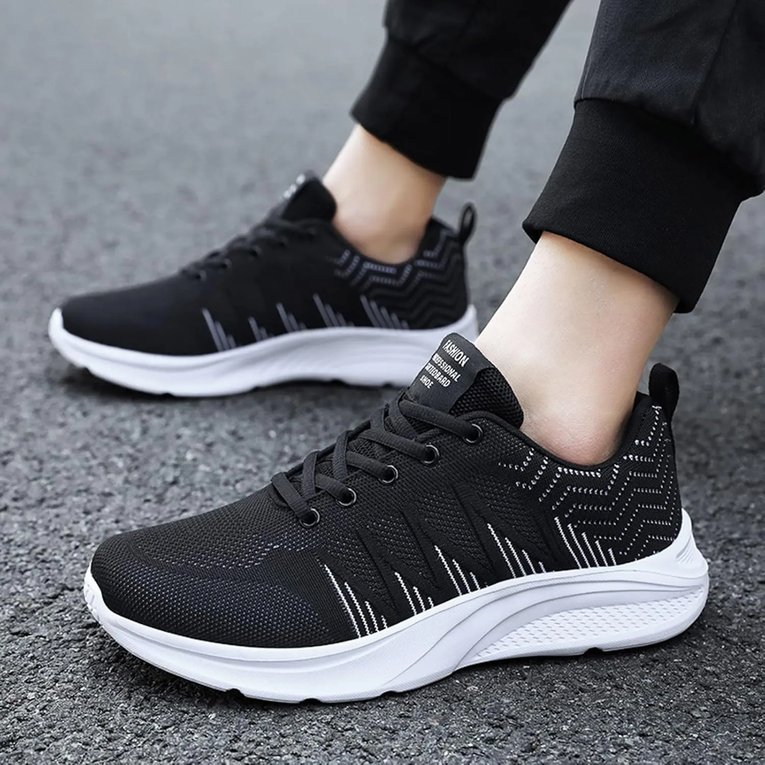 Men's Arch Support Workout Shoes Comfortable Breathable Lightweight Tennis Shoe Men's Comfortable Canvas Shoes