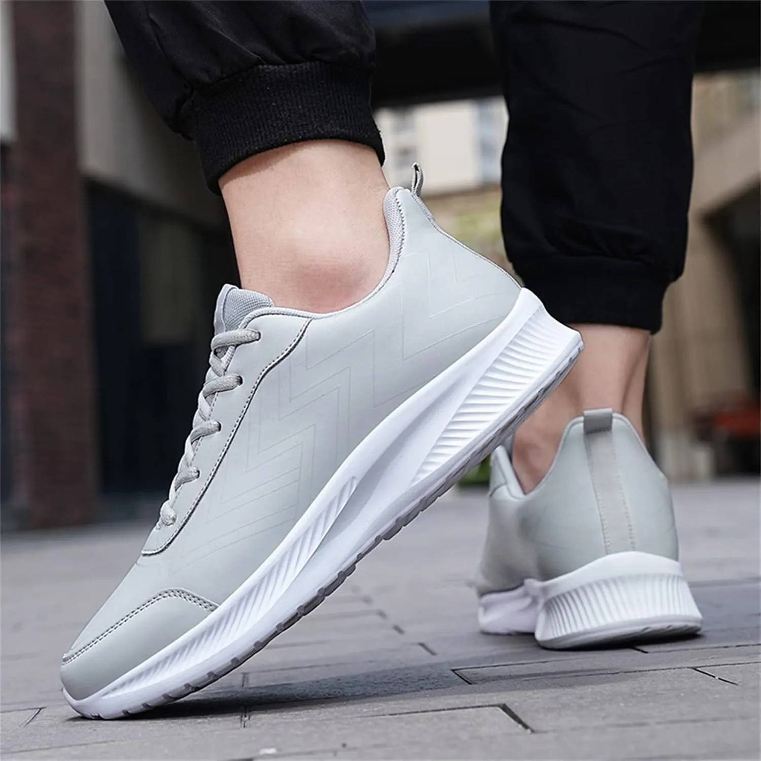 Men's Athletic Running Shoes Lightweight Breathable Walking Shoe Gym Tennis Men's Classic Casual Walking Shoes