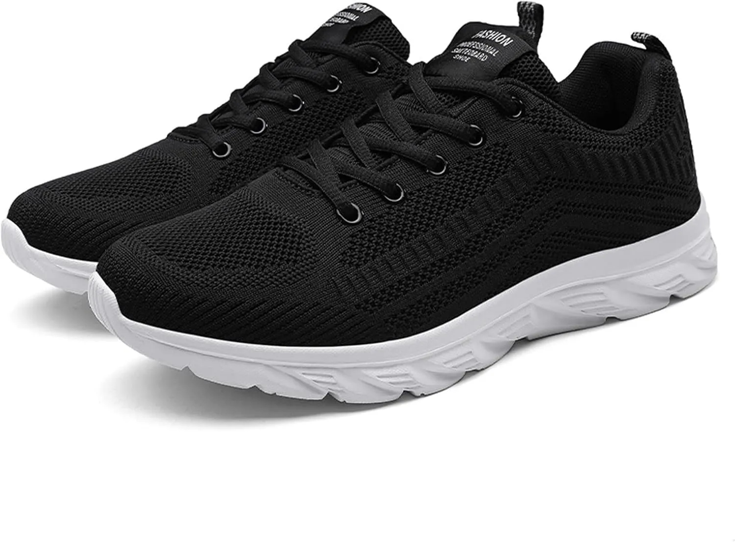 Mens Breathable Lace Up Running Shoes Recovery Air Athletic Running Tennis Shoe Lightweight Work Shoes for Men