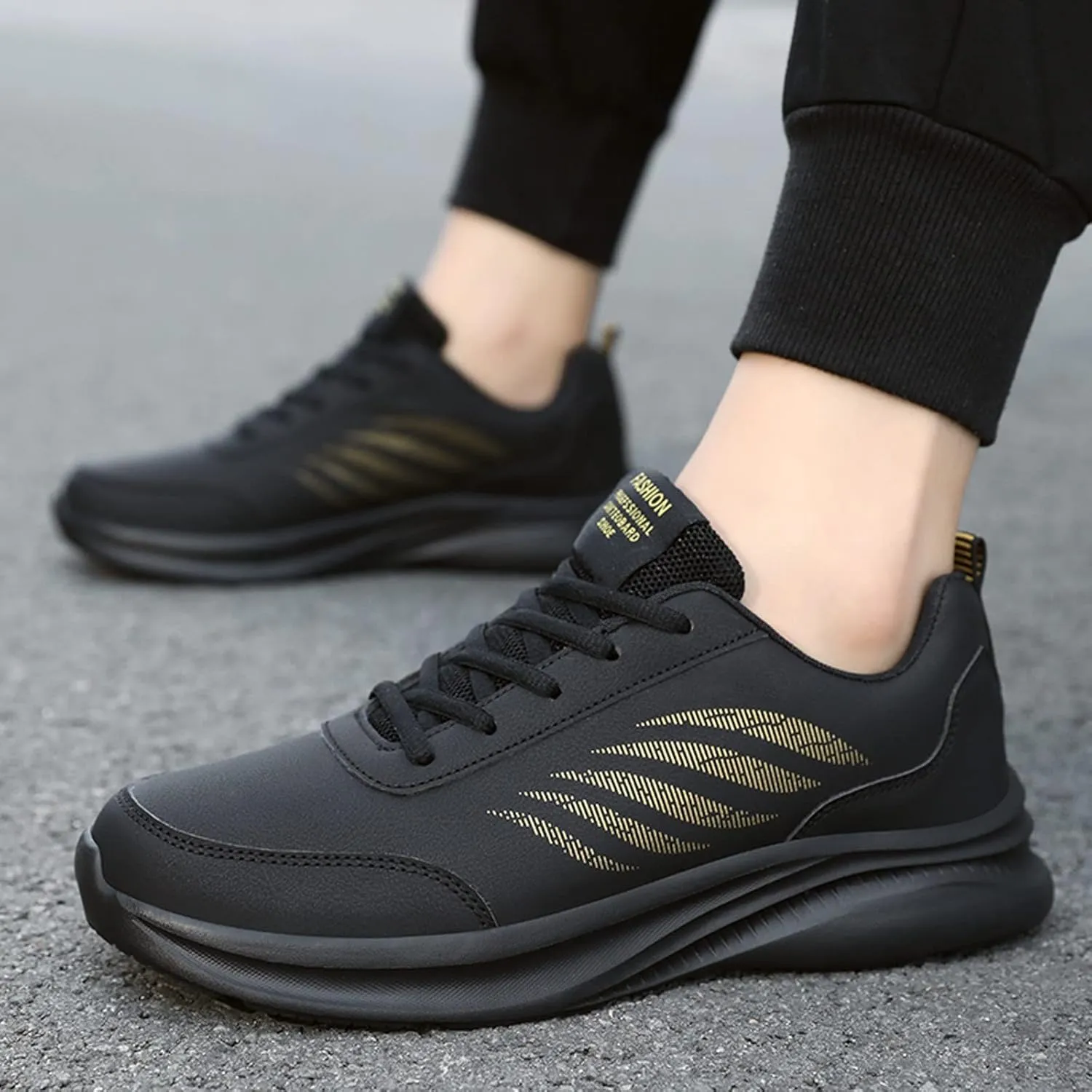 Men's Fashion Versatile Walking Shoes Recovery Air Athletic Running Tennis Shoe Men's Breathable Barefoot Shoes