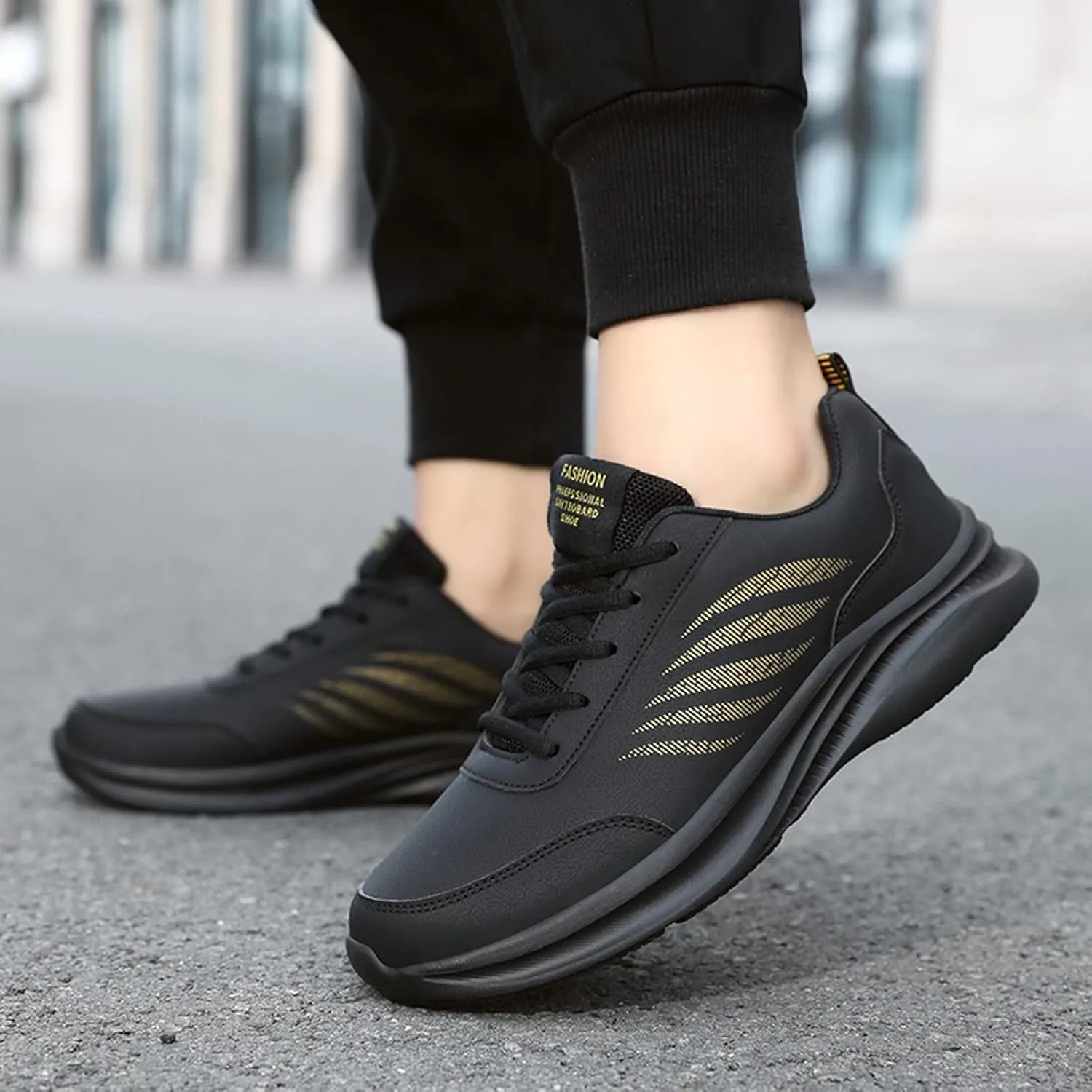 Men's Fashion Versatile Walking Shoes Recovery Air Athletic Running Tennis Shoe Men's Breathable Barefoot Shoes