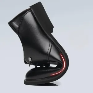 Men's Invisible Height Increasing Elevator Shoes, Lace-up Leather Dress Oxfords, Patent Leather Formal Wedding & Prom Heels