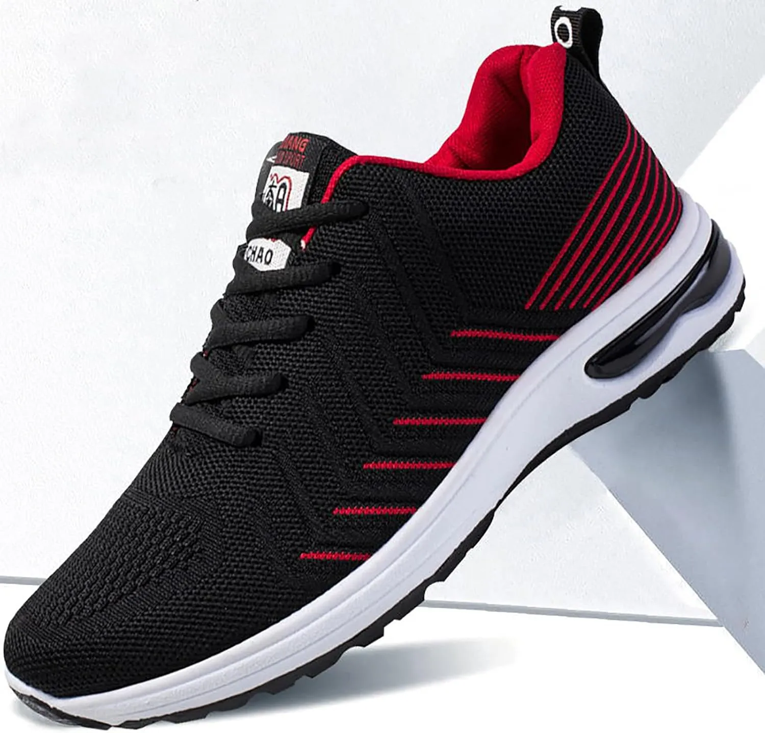 Men's Lightweight Cushion Sneakers Portable Non Slip Fitness Workout Shoe Lightweight Non Slip Sneakers for Men
