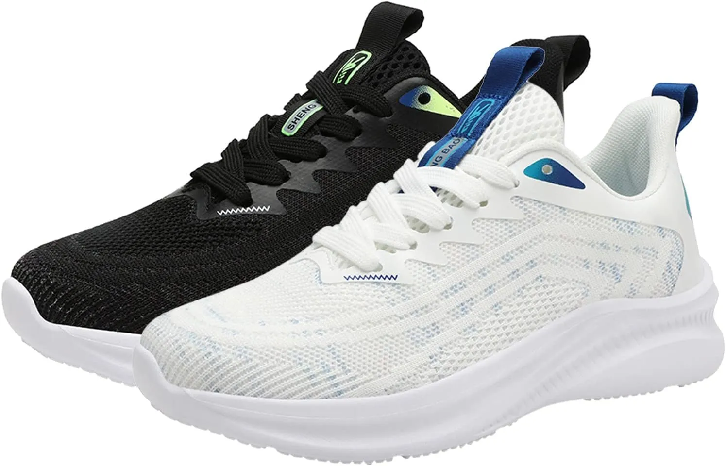 Men's Non Slip Tennis Sneakers Breathable Casual Comfortable Walking Sneaker Men's Sport Breathable Mesh Shoes
