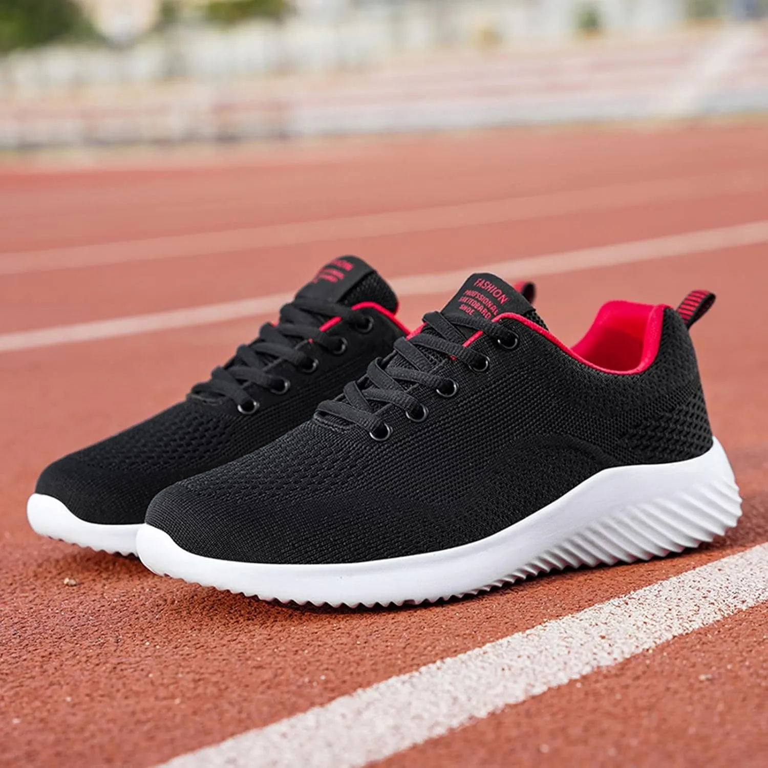 Men's Non Slip Tennis Sneakers Comfortable Breathable Lightweight Tennis Shoe Non Slip Work Sport Shoes for Men