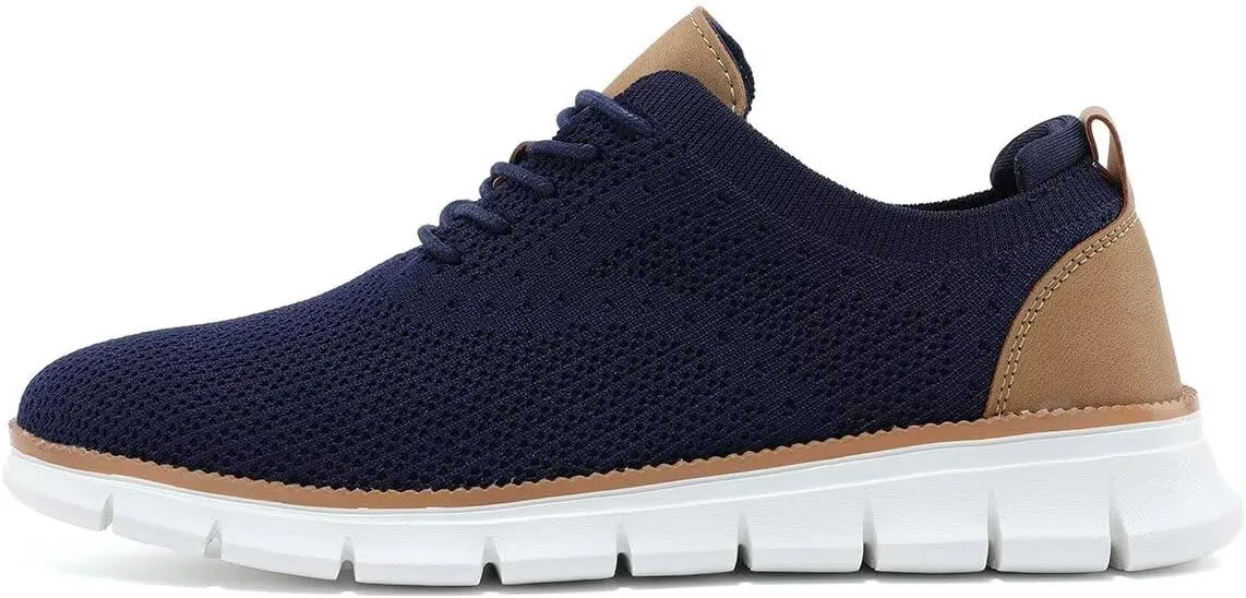Mens Walking Shoes Casual Fashion Business Dress Comfort Oxfords Shoes Tennis Sneakers Lightweight Soft Sole