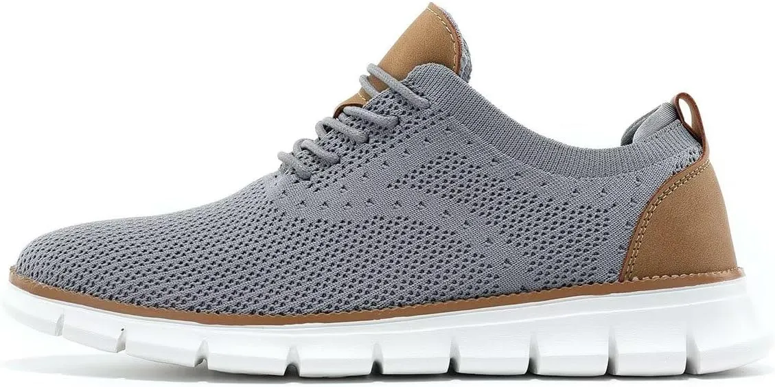 Mens Walking Shoes Casual Fashion Business Dress Comfort Oxfords Shoes Tennis Sneakers Lightweight Soft Sole
