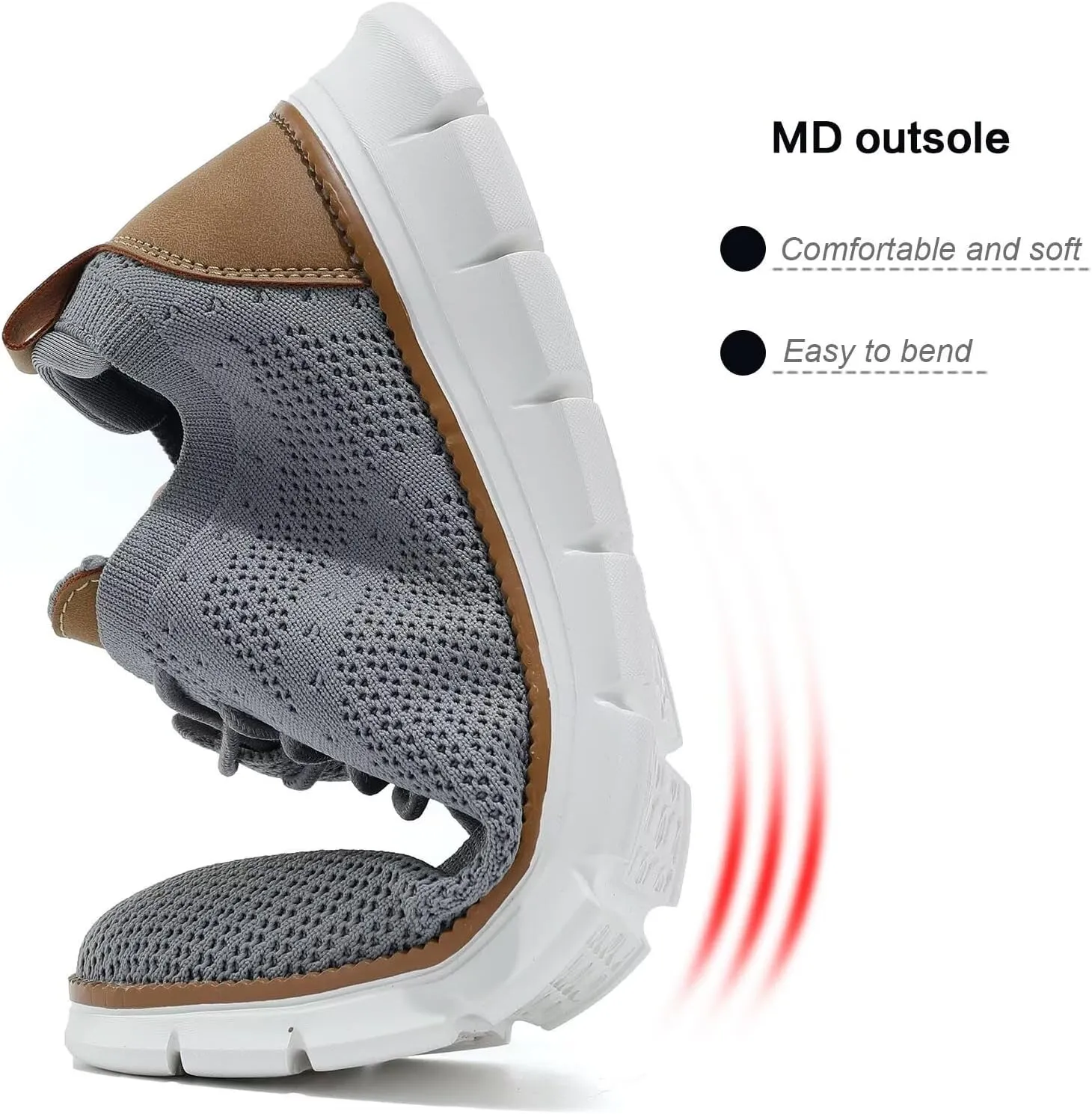 Mens Walking Shoes Casual Fashion Business Dress Comfort Oxfords Shoes Tennis Sneakers Lightweight Soft Sole