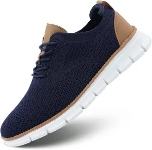 Mens Walking Shoes Casual Fashion Business Dress Comfort Oxfords Shoes Tennis Sneakers Lightweight Soft Sole