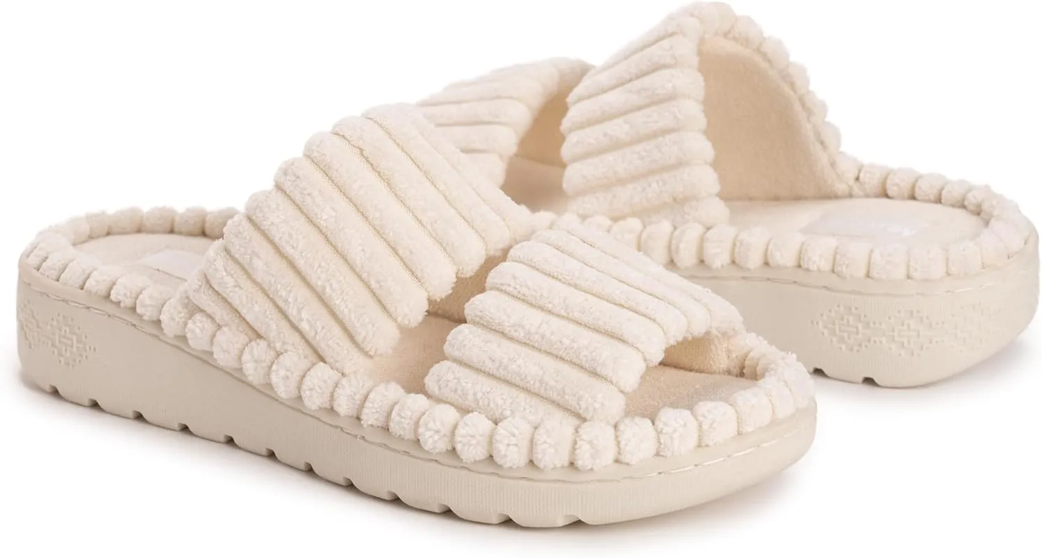 MUK LUKS Women's Double Strap Slide Slipper