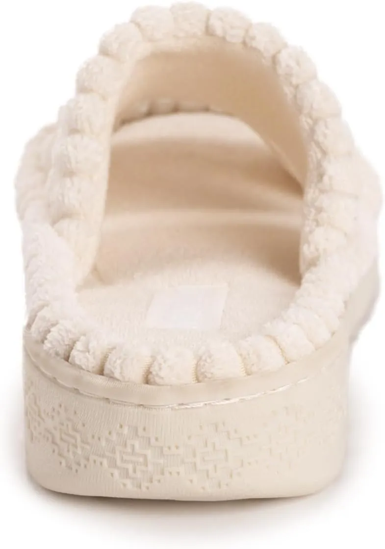 MUK LUKS Women's Double Strap Slide Slipper