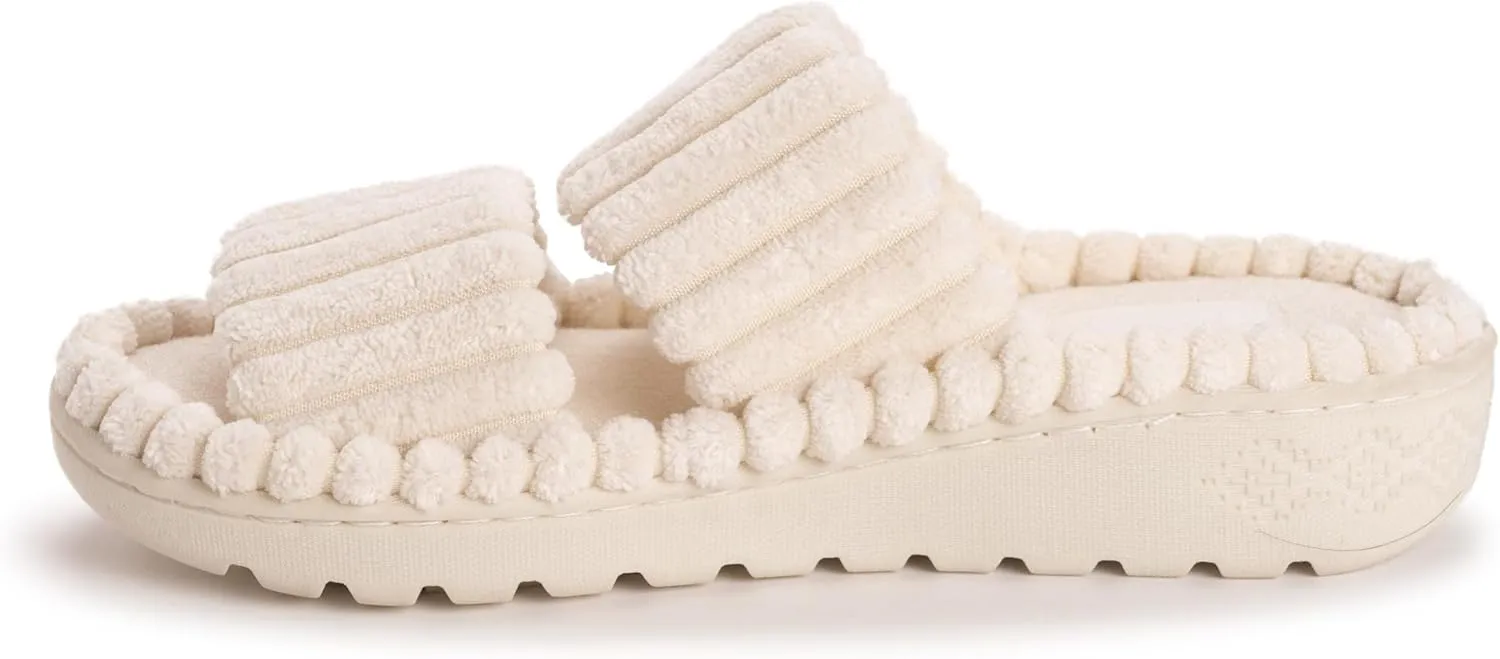 MUK LUKS Women's Double Strap Slide Slipper