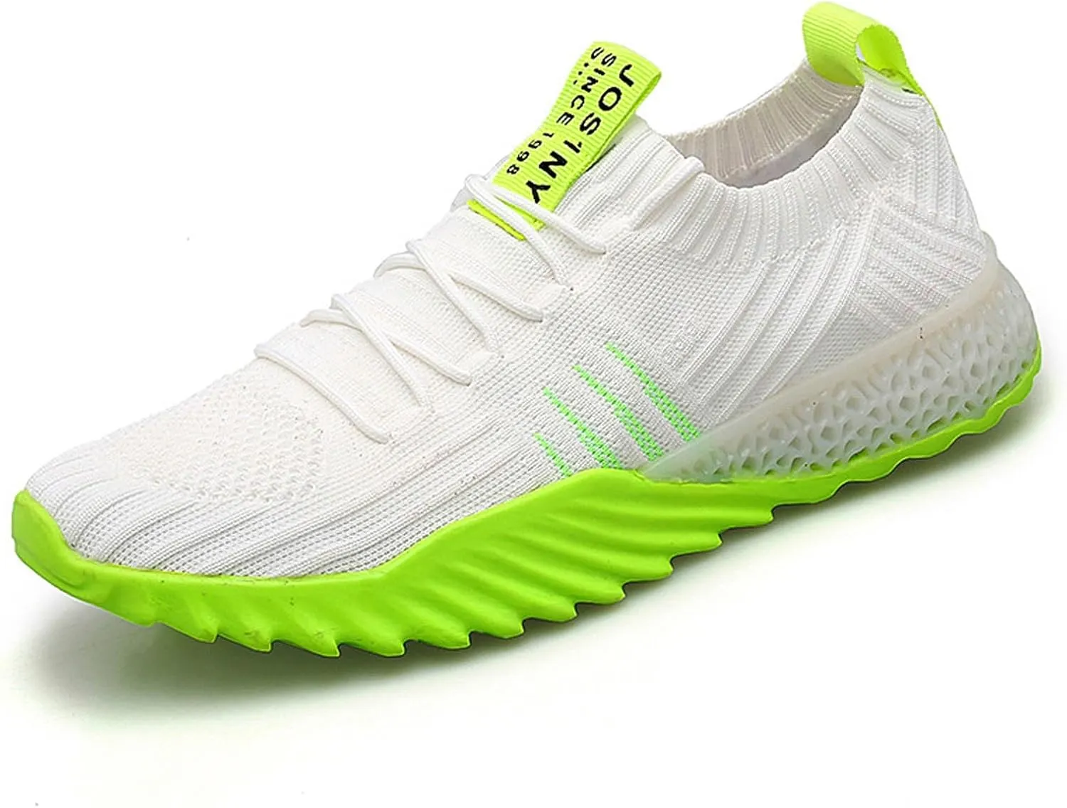 Non Slip Work Sport Shoes for Men Casual Sneaker Mesh Breathable Walking Shoe Arch Support Sports Shoes for Men