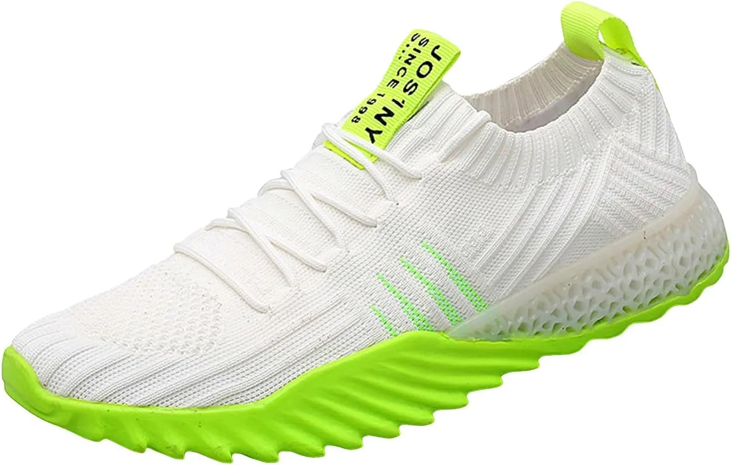 Non Slip Work Sport Shoes for Men Casual Sneaker Mesh Breathable Walking Shoe Arch Support Sports Shoes for Men