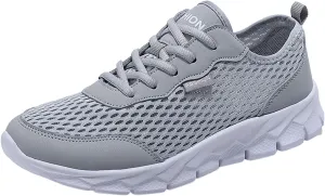 Non Slip Work Sport Shoes for Men Comfortable Lightweight Casual Walking Shoe Men's Sport Breathable Mesh Shoes