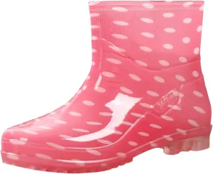 Rain Boots Women Women's Ankle Rain Boots Waterproof Garden Shoes Outdoor Rain Shoes for Hunting Gardening Farming