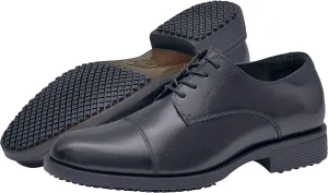 Shoes for Crews Dress Shoes for Men, Mens Oxfords, Zapatos De Vestir para Hombre, Slip Resistant, Safety, Brown or Black
