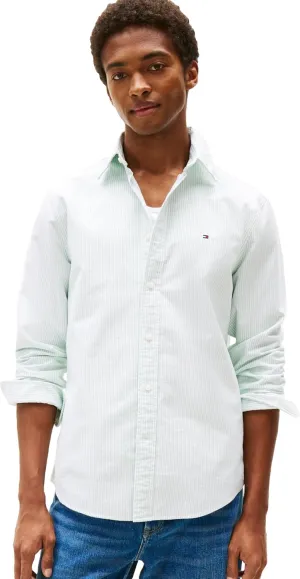 Tommy Hilfiger Long Sleeve Oxford Regular Fit, Men's Button Down Shirts, Also Available in Big and Tall