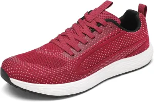 Wide Toe Box Walking Shoes for Men, Zero Drop Road Running Shoes, Lightweight, Breathable, for Tennis, Gym