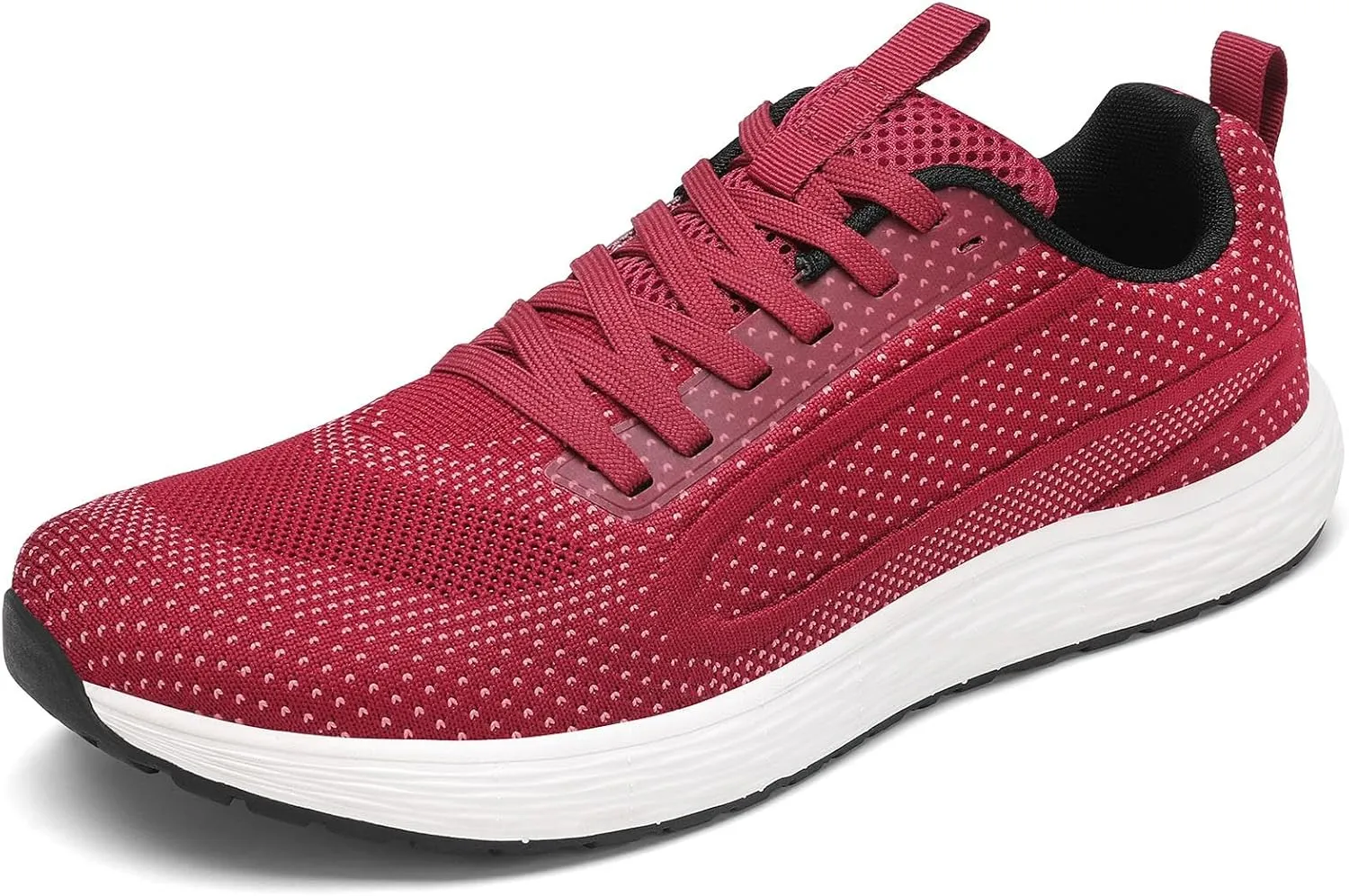 Wide Toe Box Walking Shoes for Men, Zero Drop Road Running Shoes, Lightweight, Breathable, for Tennis, Gym