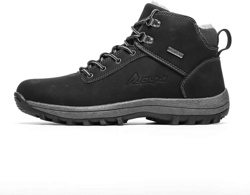 Women Boots Winter Waterproof Outdoor Hiking Shoes Fashion Leather Boots